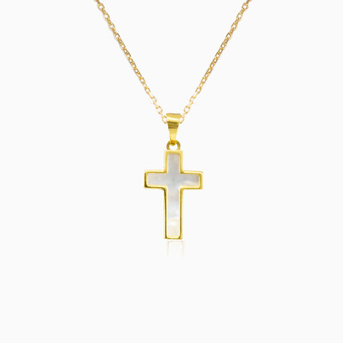 Zlatý křížek nacre